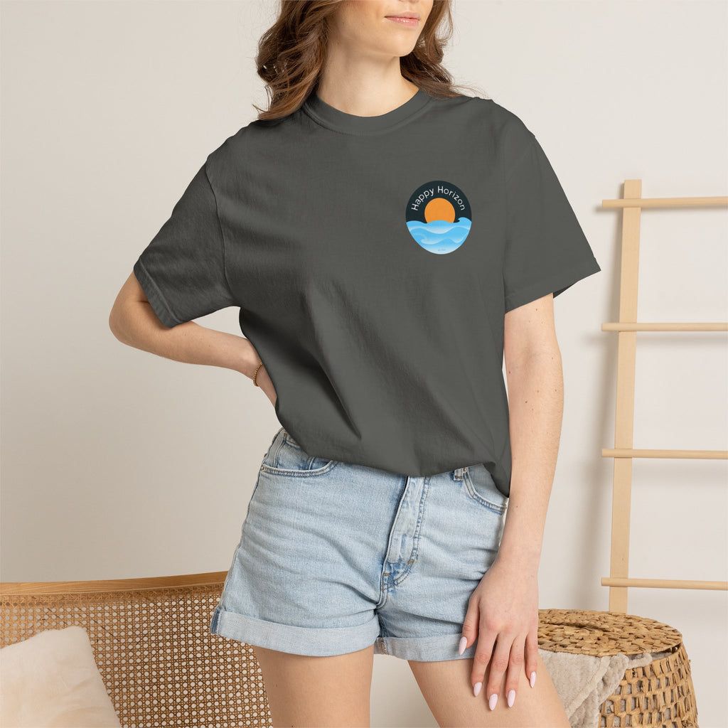 Happy Horizon Badge T-Shirt