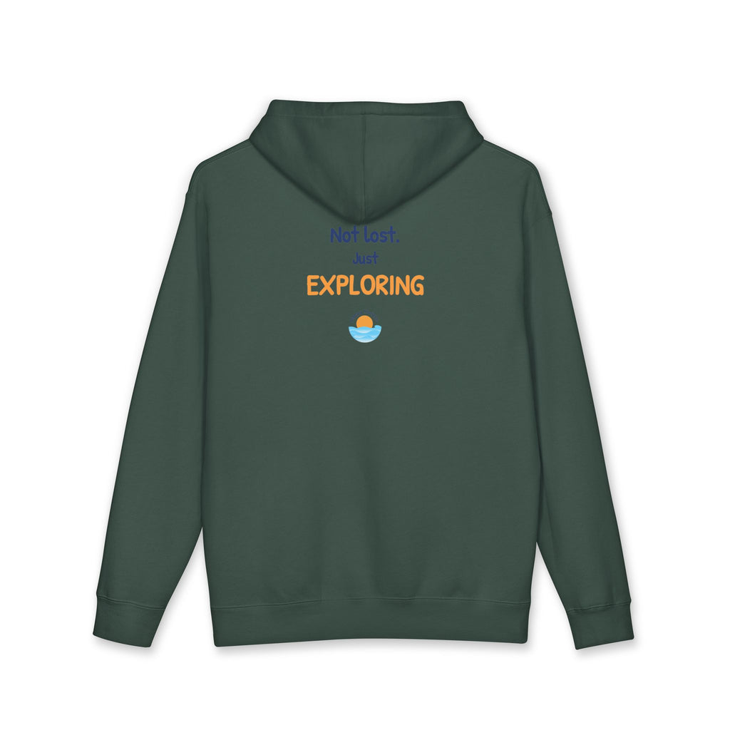 Not Lost Just Exploring Hoodie