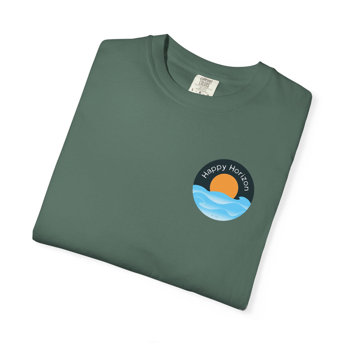 Happy Horizon Badge T-Shirt