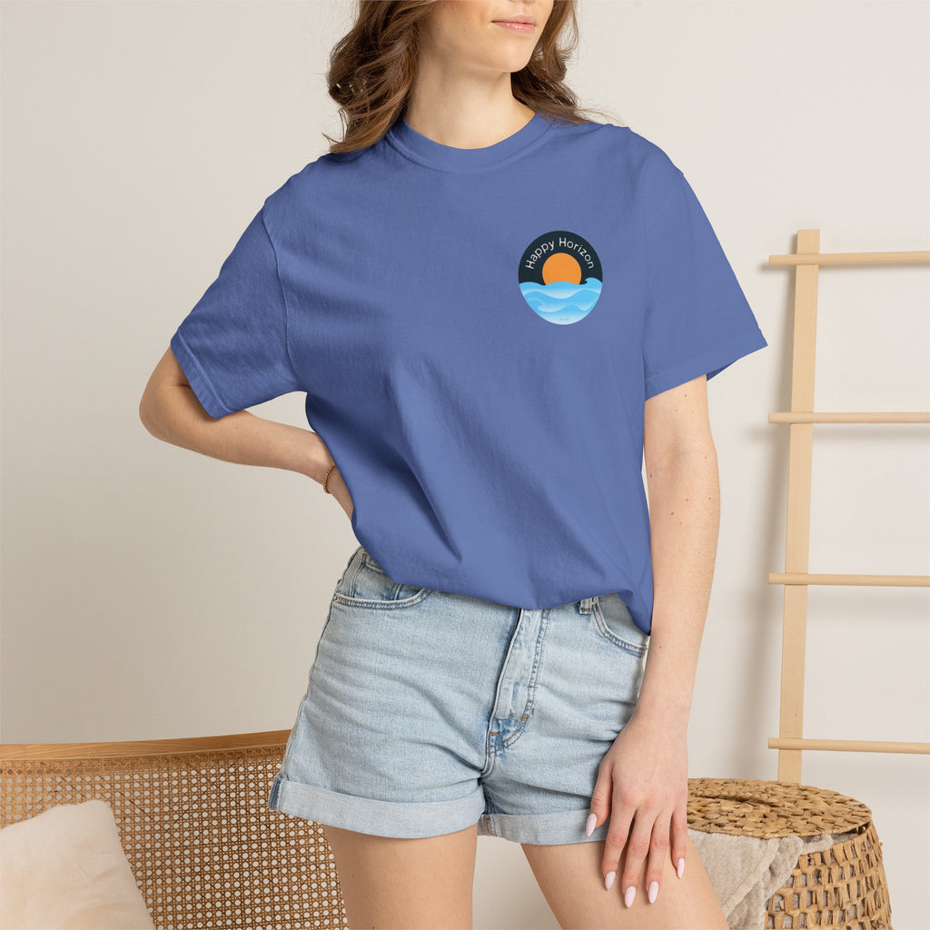Happy Horizon Badge T-Shirt