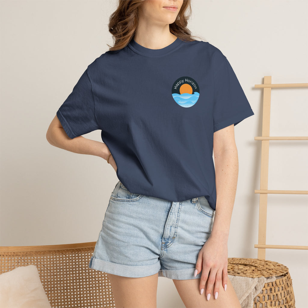 Happy Horizon Badge T-Shirt