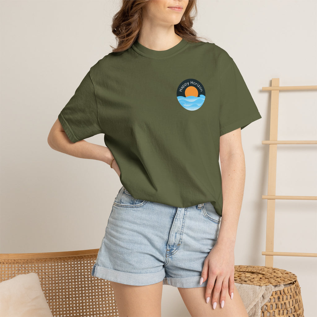 Happy Horizon Badge T-Shirt
