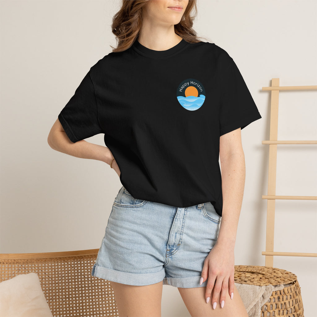 Happy Horizon Badge T-Shirt