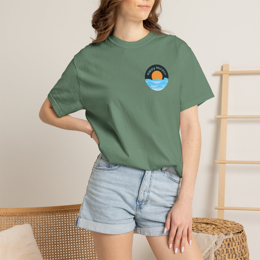Happy Horizon Badge T-Shirt