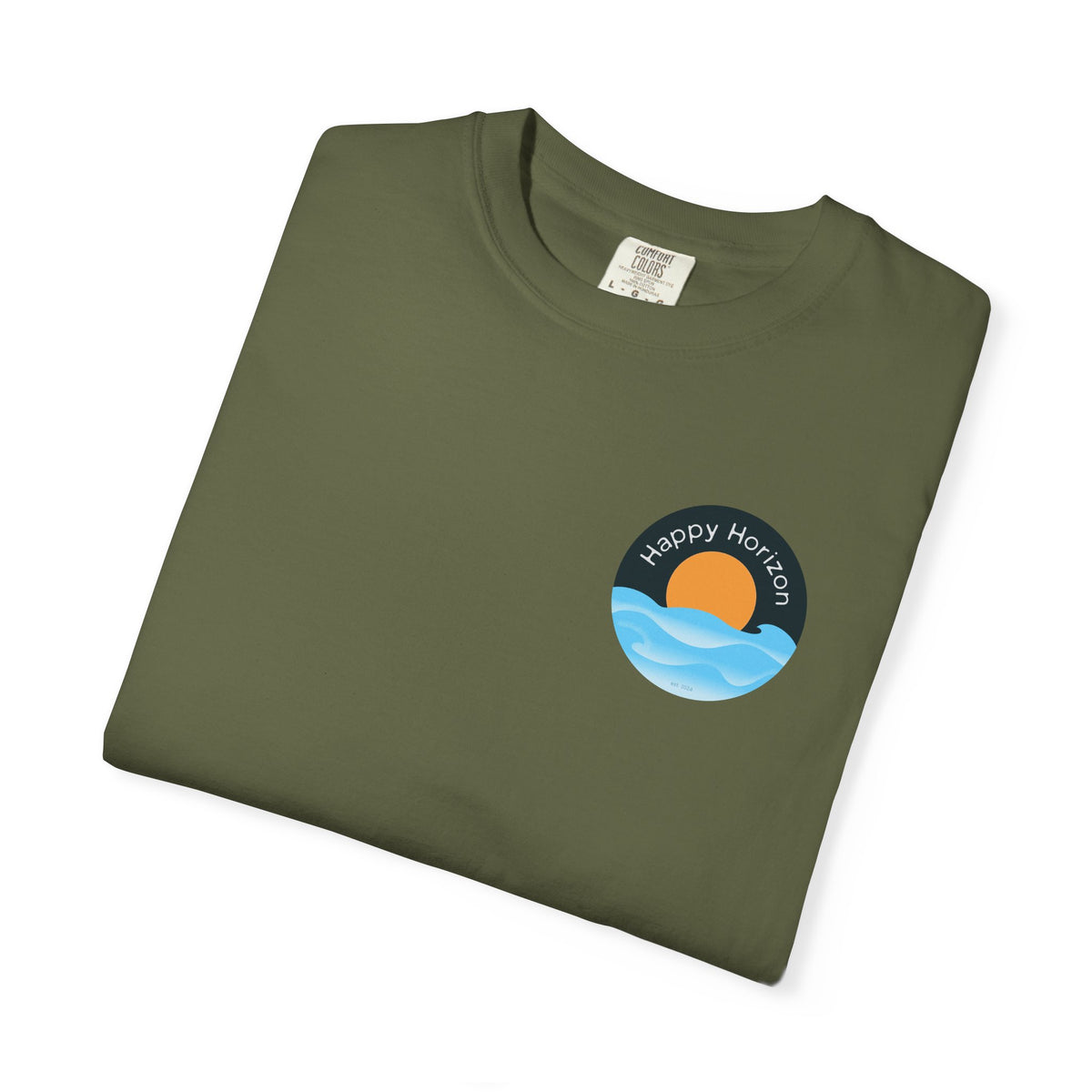 Happy Horizon Badge T-Shirt