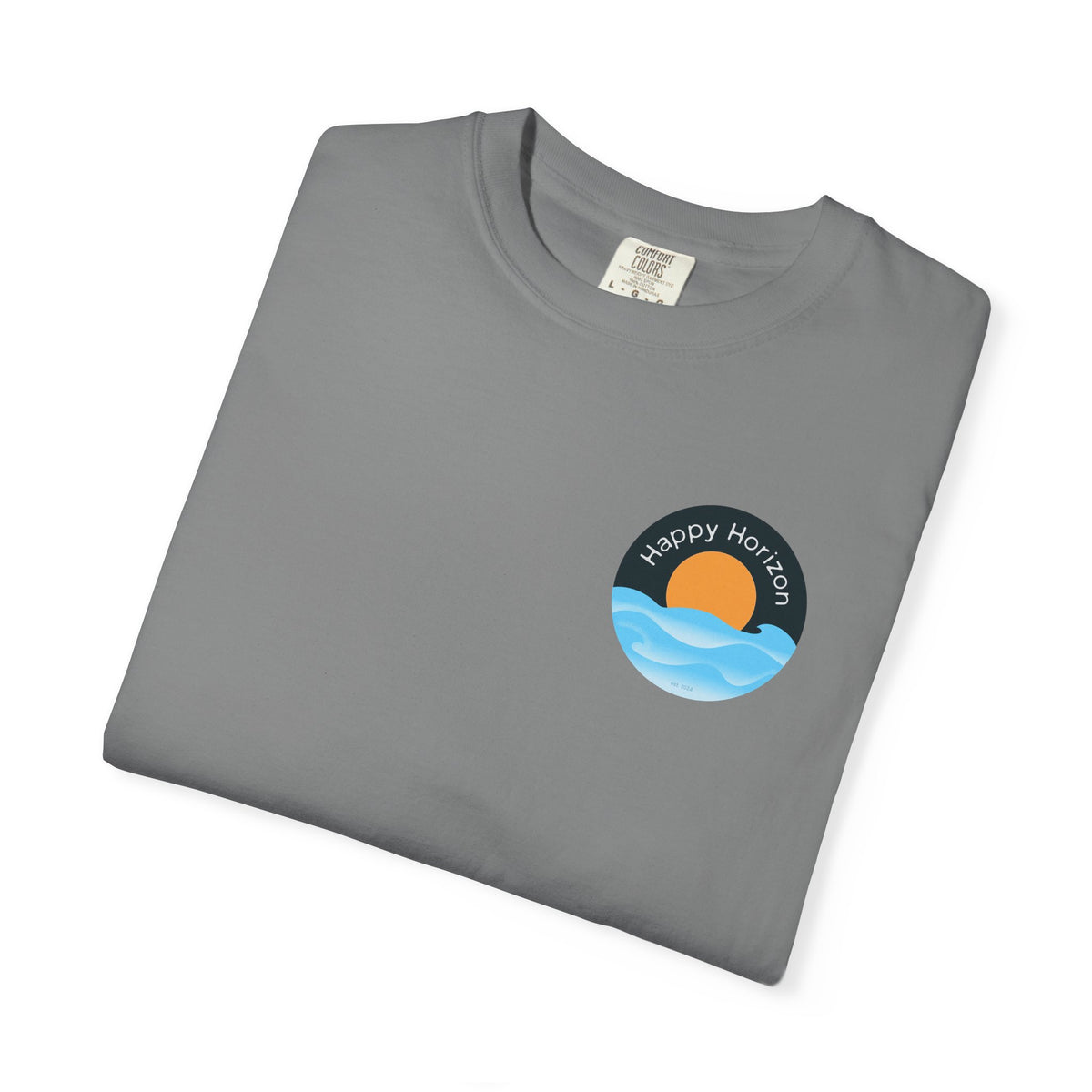Happy Horizon Badge T-Shirt