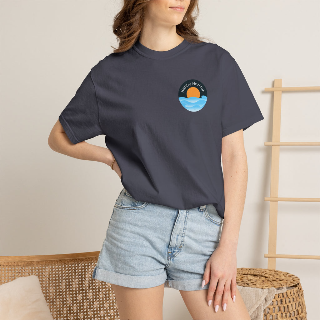 Happy Horizon Badge T-Shirt