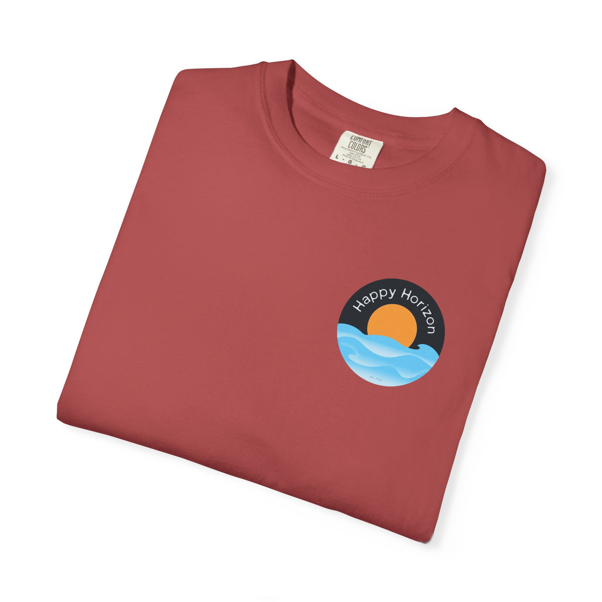 Happy Horizon Badge T-Shirt