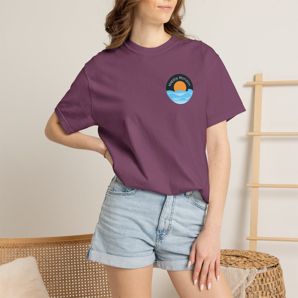 Happy Horizon Badge T-Shirt
