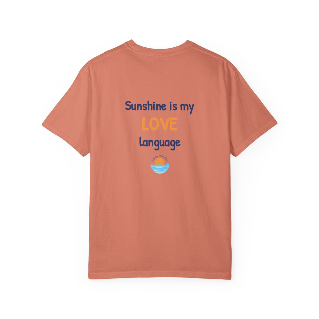 Sunshine Is My Love Language T-Shirt